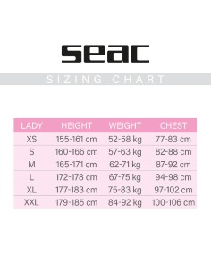 Seac Sub Sense Long 3mm Mujer 2