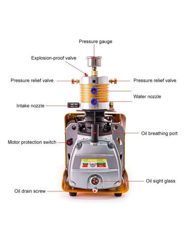 Smaco Electric Air Pump 200 Bar (3000...