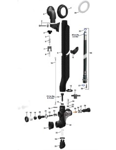 Aqualung Power Inflator Parts