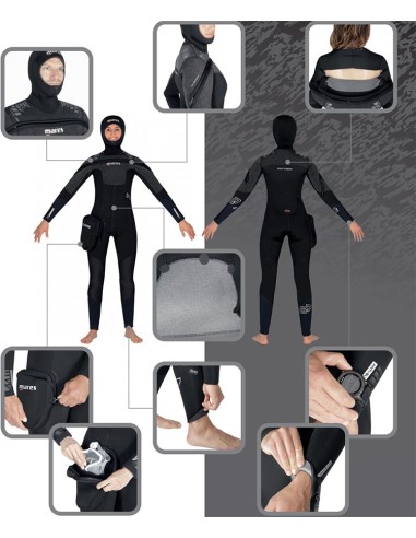 Mares Pro Therm 8/7 She Dives