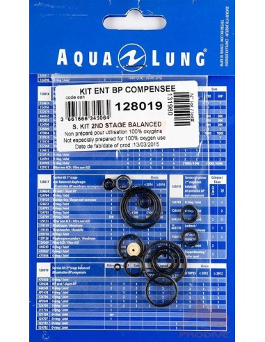 Aqualung,  servicio Kit 2nd stage Balanced