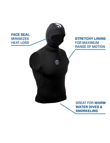 Scubapro Dive Hooded Vest Everflex...