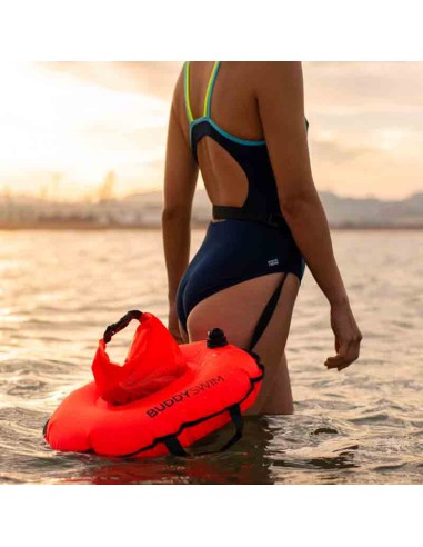BuddySwim Hydrastation Orange Buoy