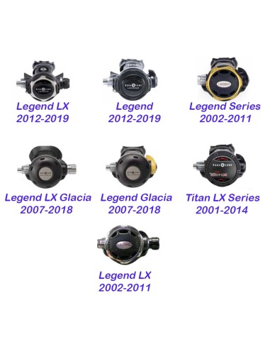 Aqualung 2nd stage inner spare parts