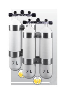 Twin Tank DIR Style 2x7...